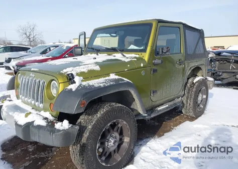 2008 Jeep Wrangler X from USA, damaged, VIN 1J4FA24168L574919